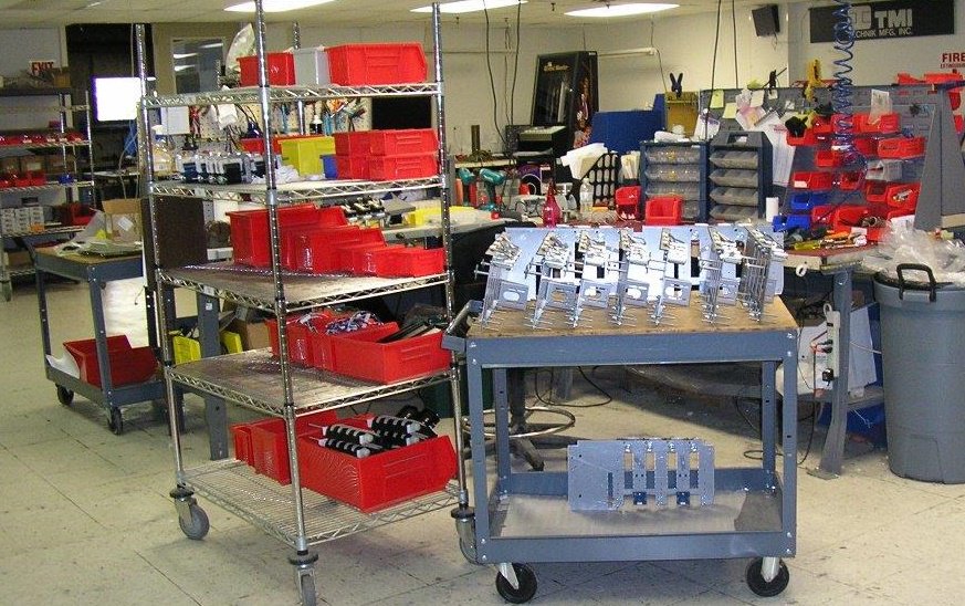 technik mfg custom kiosk manufacturer production facility